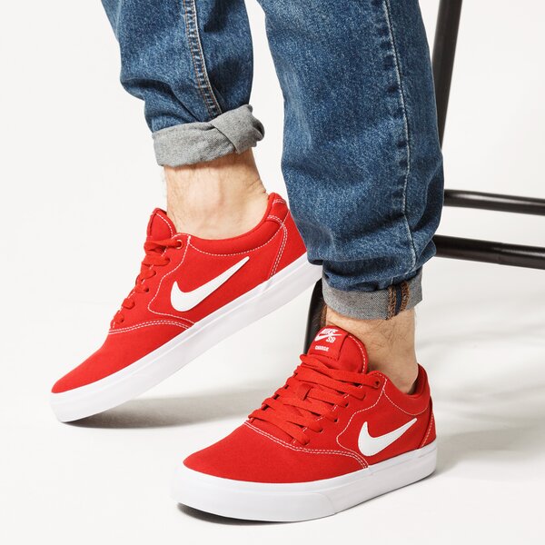 Мъжки маратонки NIKE SB CHARGE SOLARSOFT TEXTILE cd6279-601 цвят червен