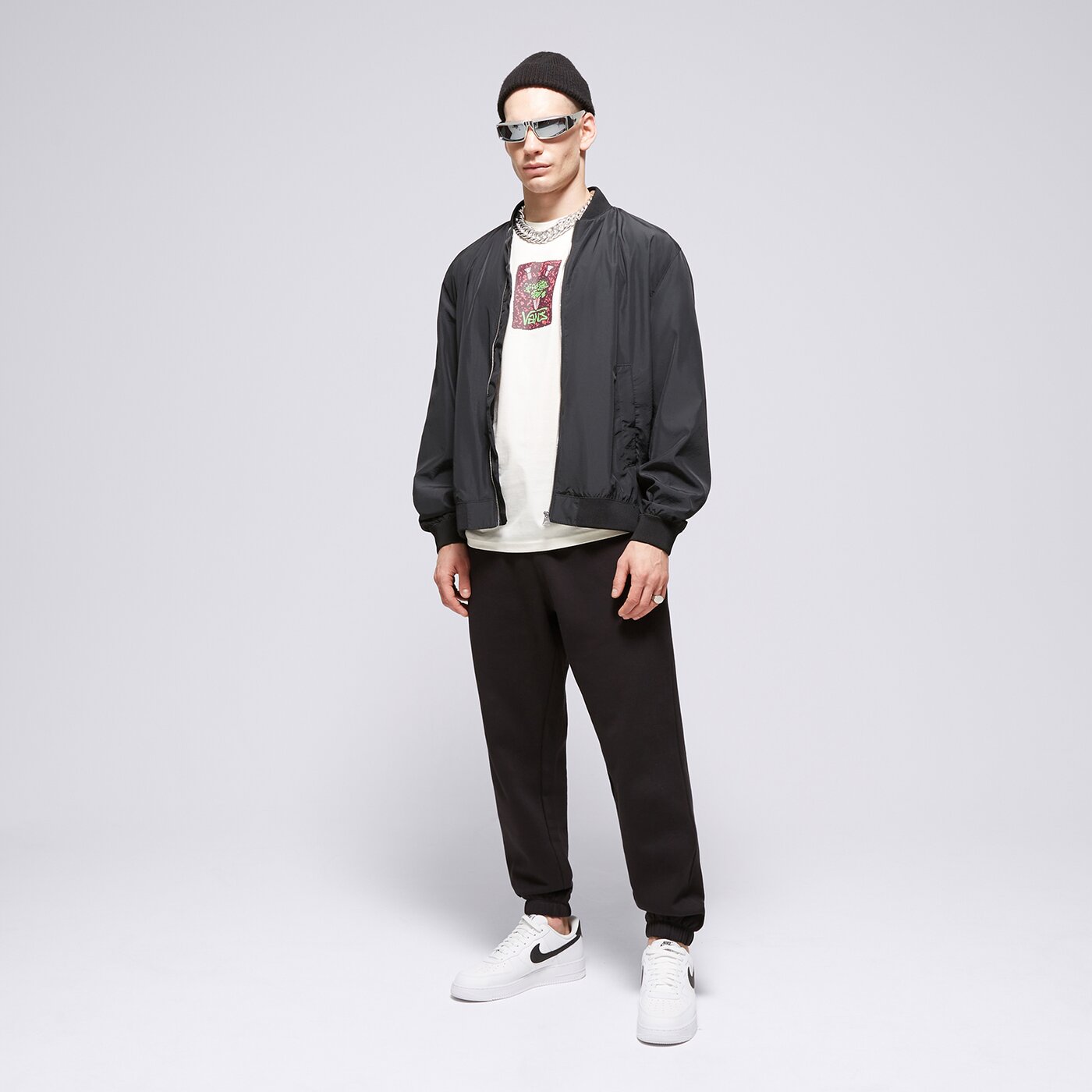 Мъжка тениска VANS ТЕНИСКА THINKV TEE vn000g4jfs81 цвят бял