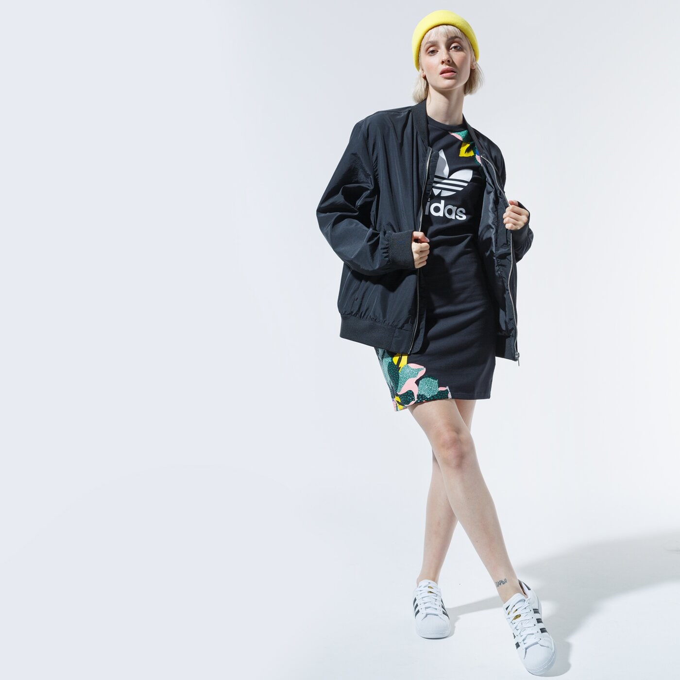 Дамски ADIDAS РОКЛЯ TEE АНЦУГS gc6829 цвят черен