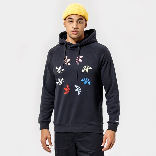 Мъжки суичър ADIDAS СУИТЧЪР С КАЧУЛКА ST HOODY h37732 цвят черен