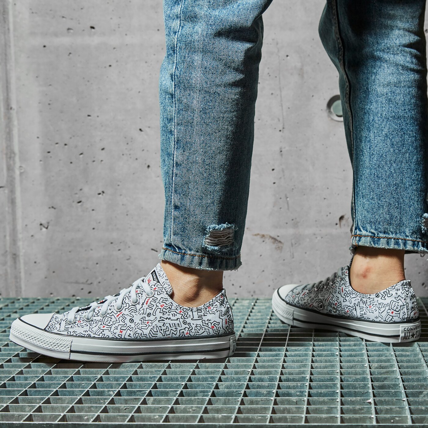 Дамски маратонки CONVERSE CHUCK TAYLOR ALL STAR  171860c цвят многоцветен