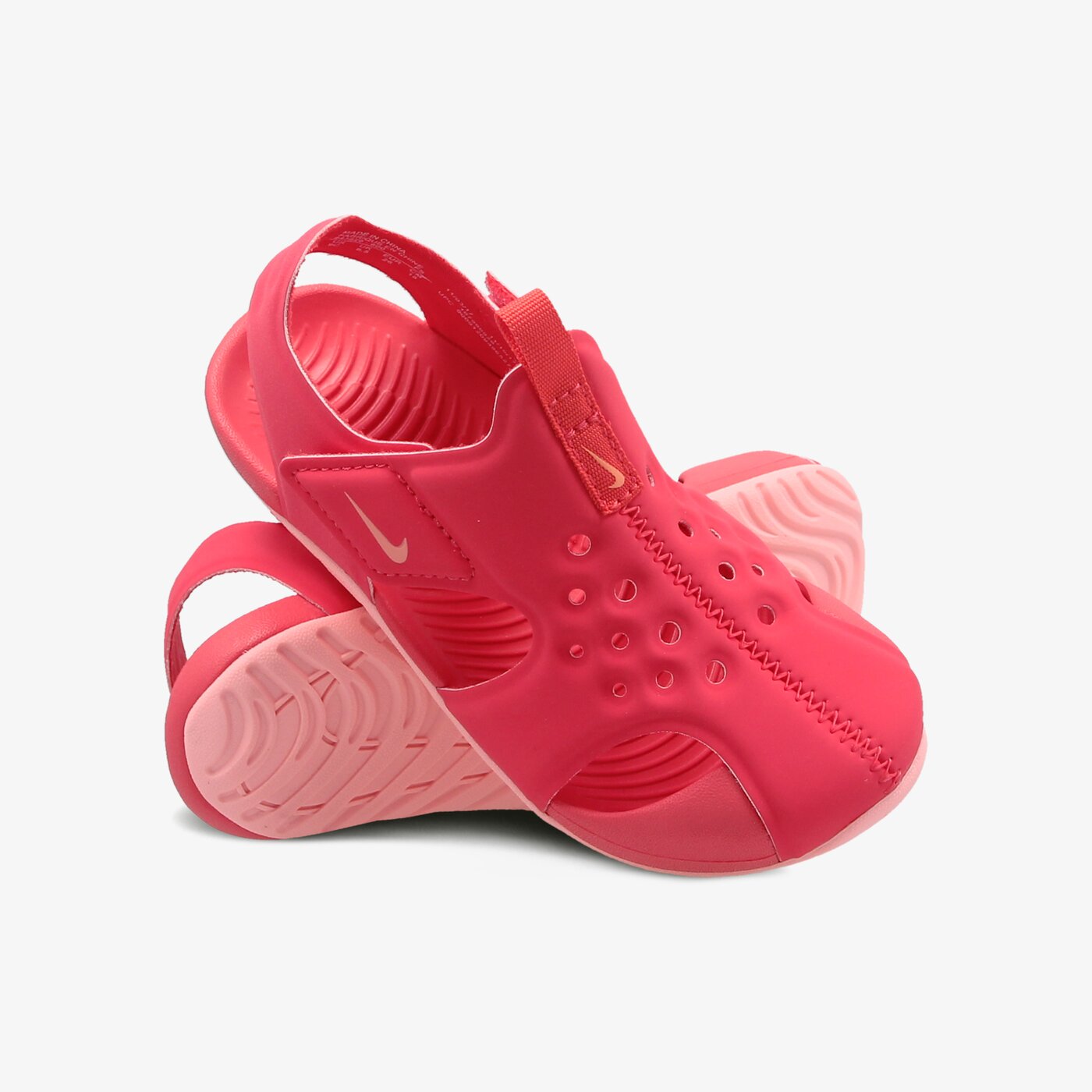 Детски чехли и сандали NIKE SUNRAY PROTECT 2 GT 943829-600 цвят розов