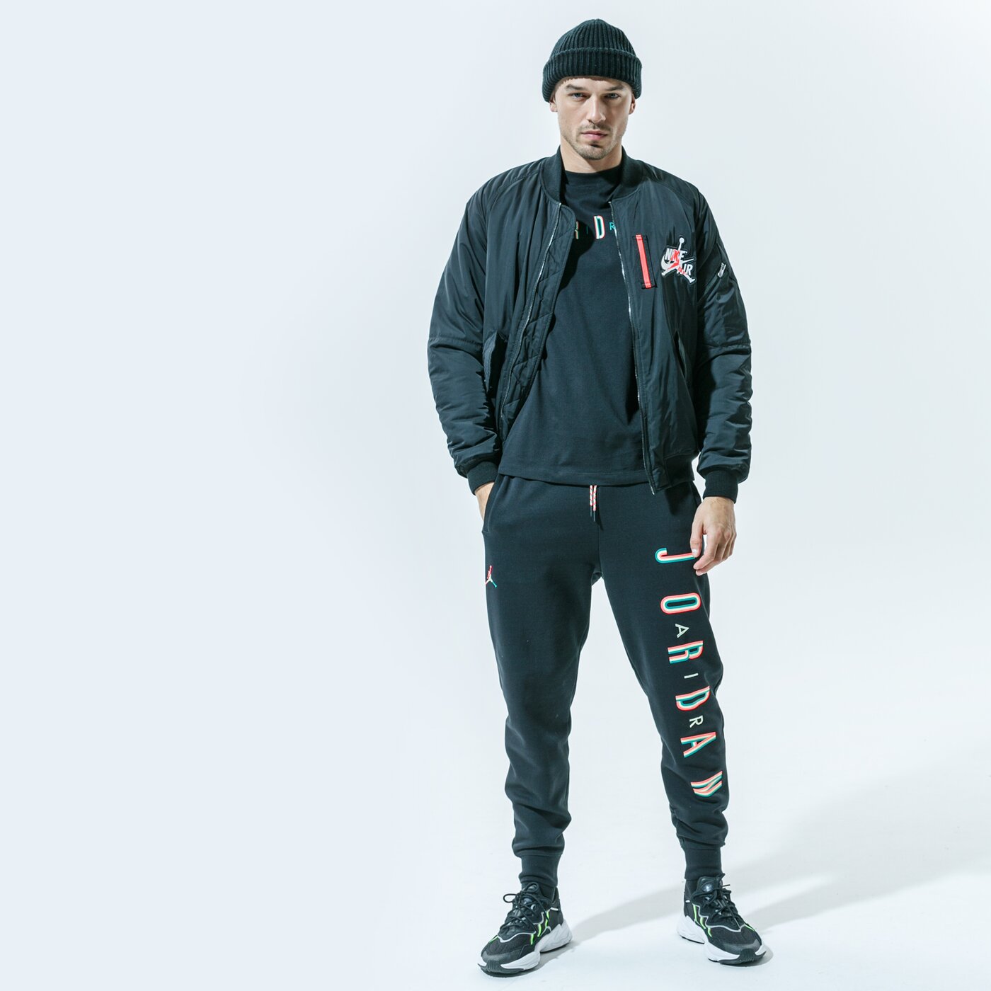 Мъжка тениска JORDAN ТЕНИСКА M J SPRTDNA SS CREW cn3330-011 цвят тъмносин