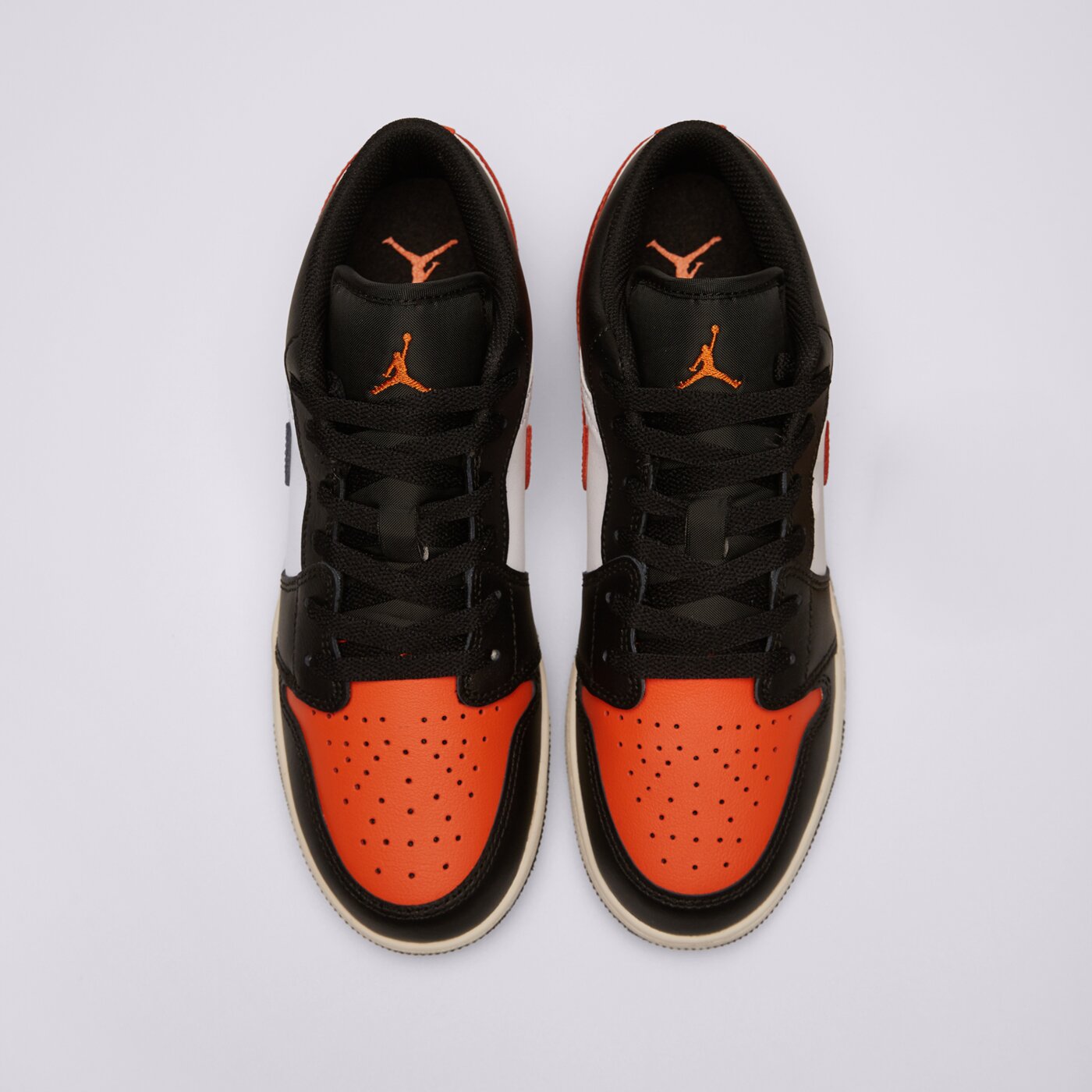 Детски маратонки AIR JORDAN 1 LOW  553560081 цвят оранжев