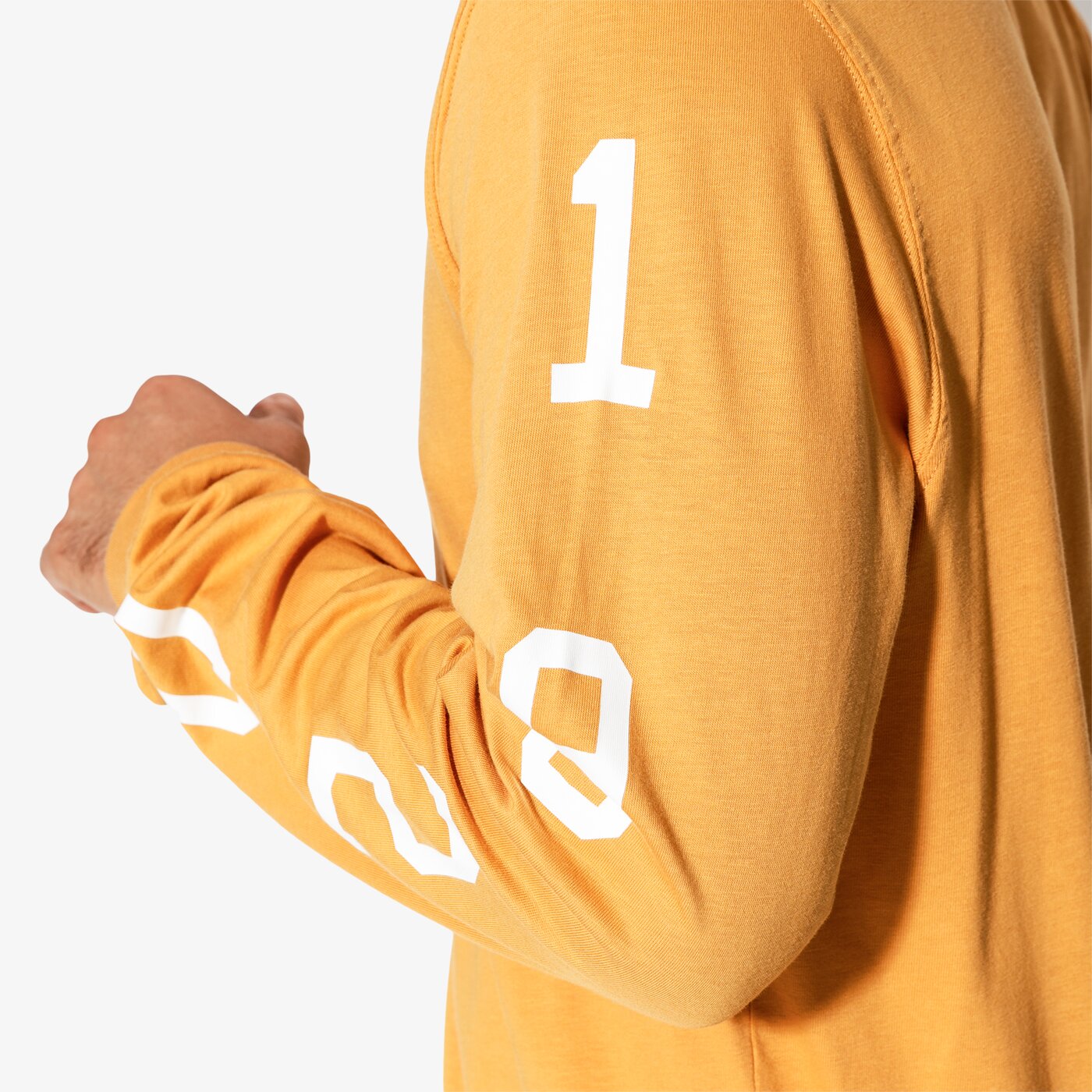 Мъжка тениска NEW ERA ТЕНИСКА LS NE ESTABLISHED LS TEE NE BSQ NONE 11604078 цвят жълт