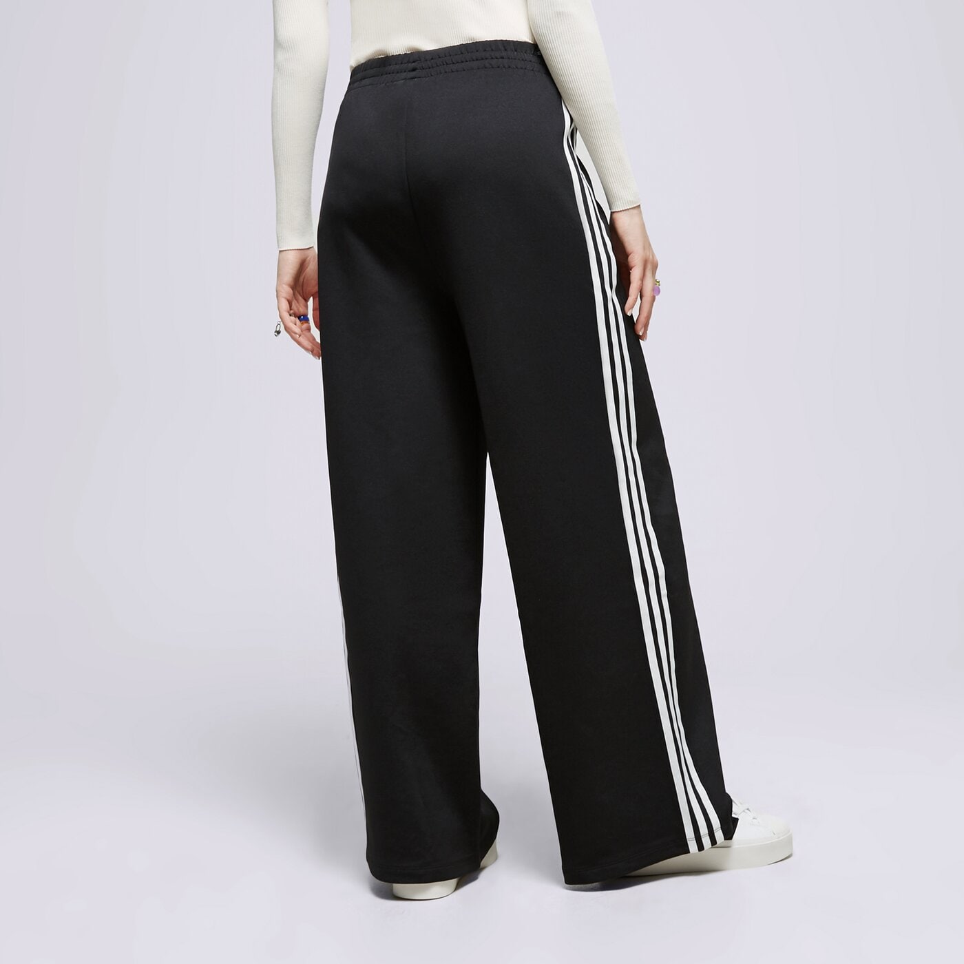 Дамски панталони ADIDAS ПАНТАЛОНИ RELAXED PANT PB ib5911 цвят черен