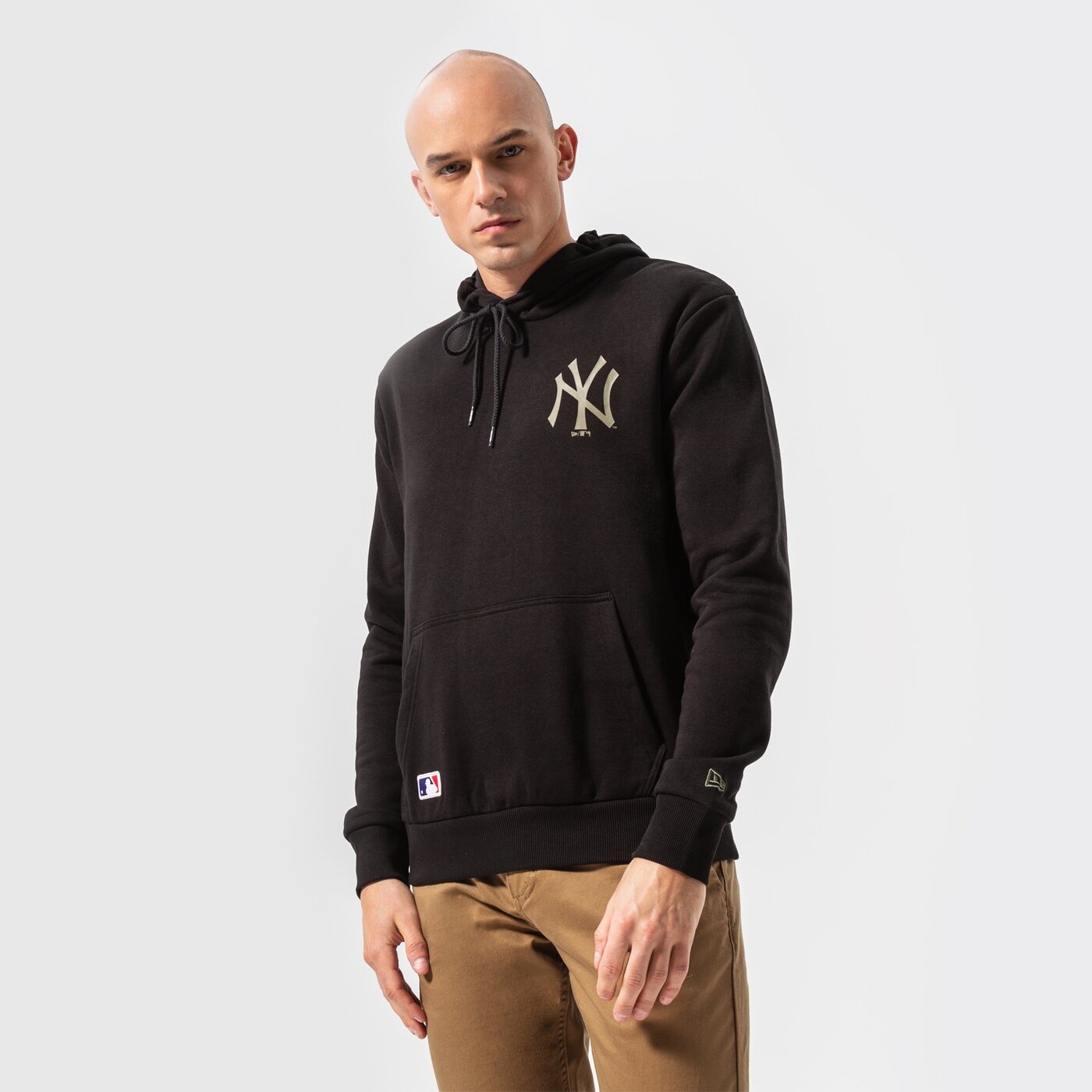 Мъжки суичър NEW ERA СУИТЧЪР С КАЧУЛКА MLB LC TEAM LOGO NYY BLK NEW YORK  12893144 цвят черен