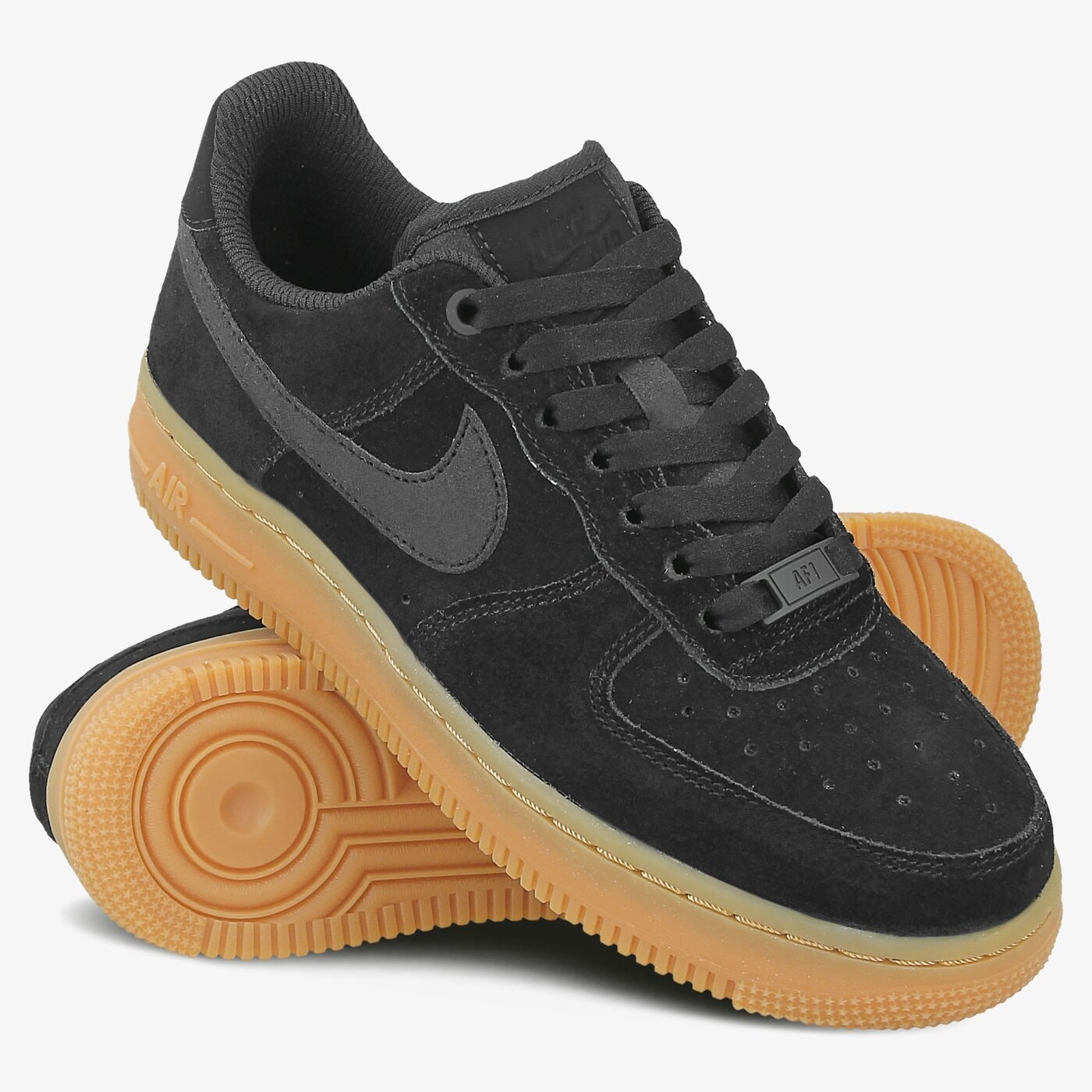 Дамски маратонки NIKE WMNS AIR FORCE 1 '07 SE aa0287-002 цвят черен