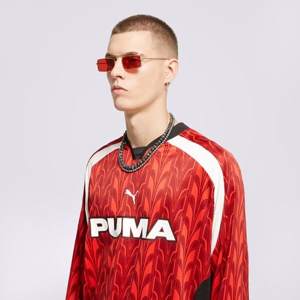 Мъжка тениска PUMA ТЕНИСКА FOOTBALL JERSEY LONGSLEEVE 627543 13 цвят червен