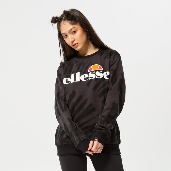 Дамски суичър ELLESSE СУИТЧЪР AGATA TIE DYE SWEATSHIRT BLK TD sgl11290053 цвят черен