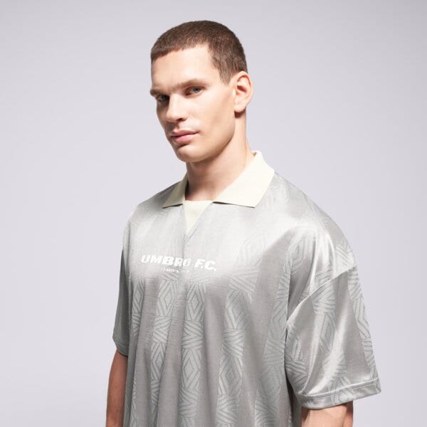 Мъжка тениска UMBRO ТЕНИСКА FOOTBALL SHIRT 66633u-mss цвят сив