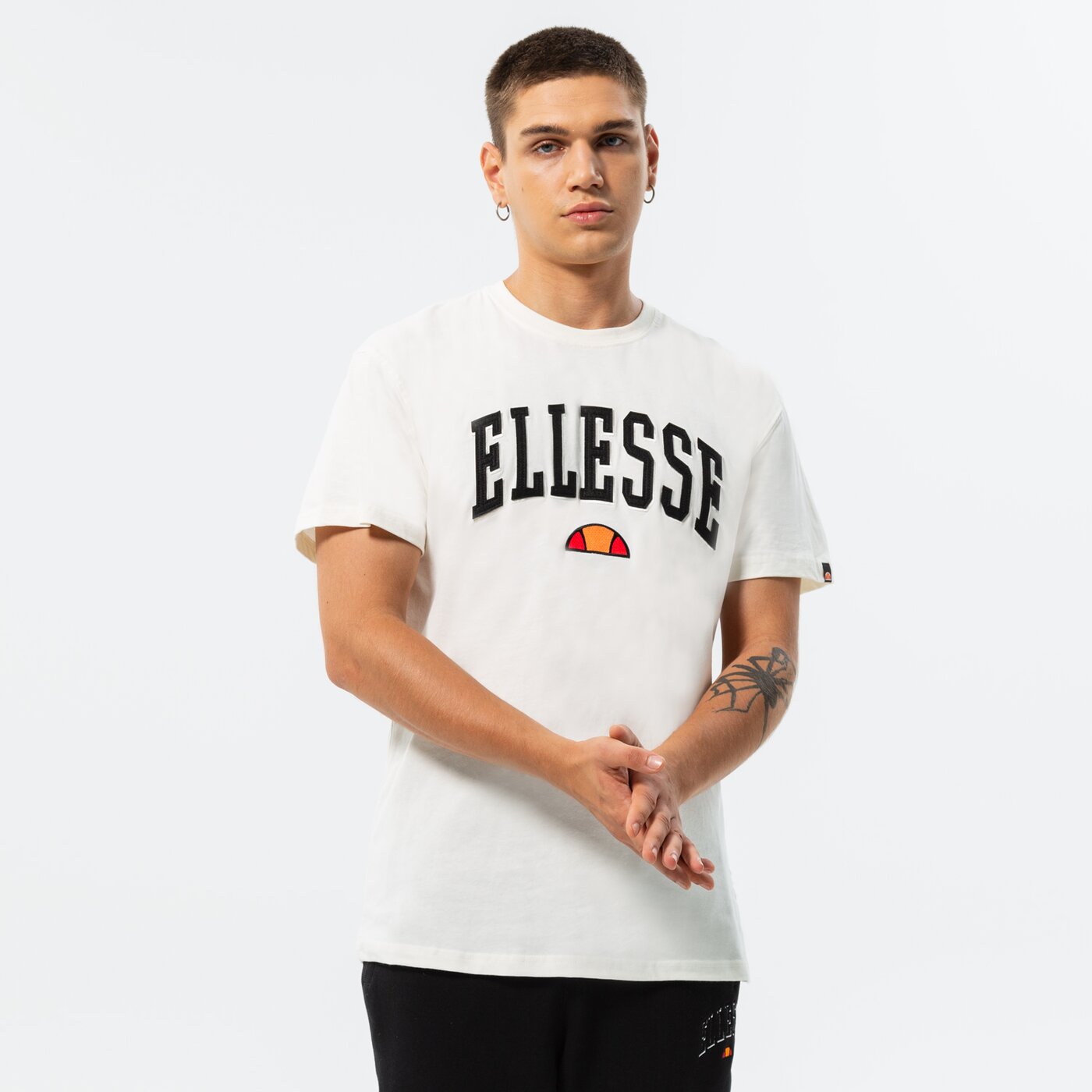 Мъжка тениска ELLESSE ТЕНИСКА COLUMBIA TEE OFF WHT shp16225904 цвят бял