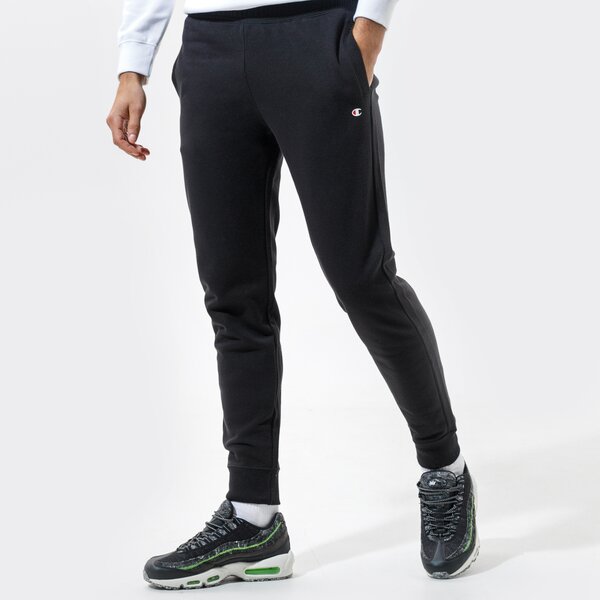 Мъжки панталони CHAMPION ПАНТАЛОНИ RIB CUFF PANTS 216013kk001 цвят черен