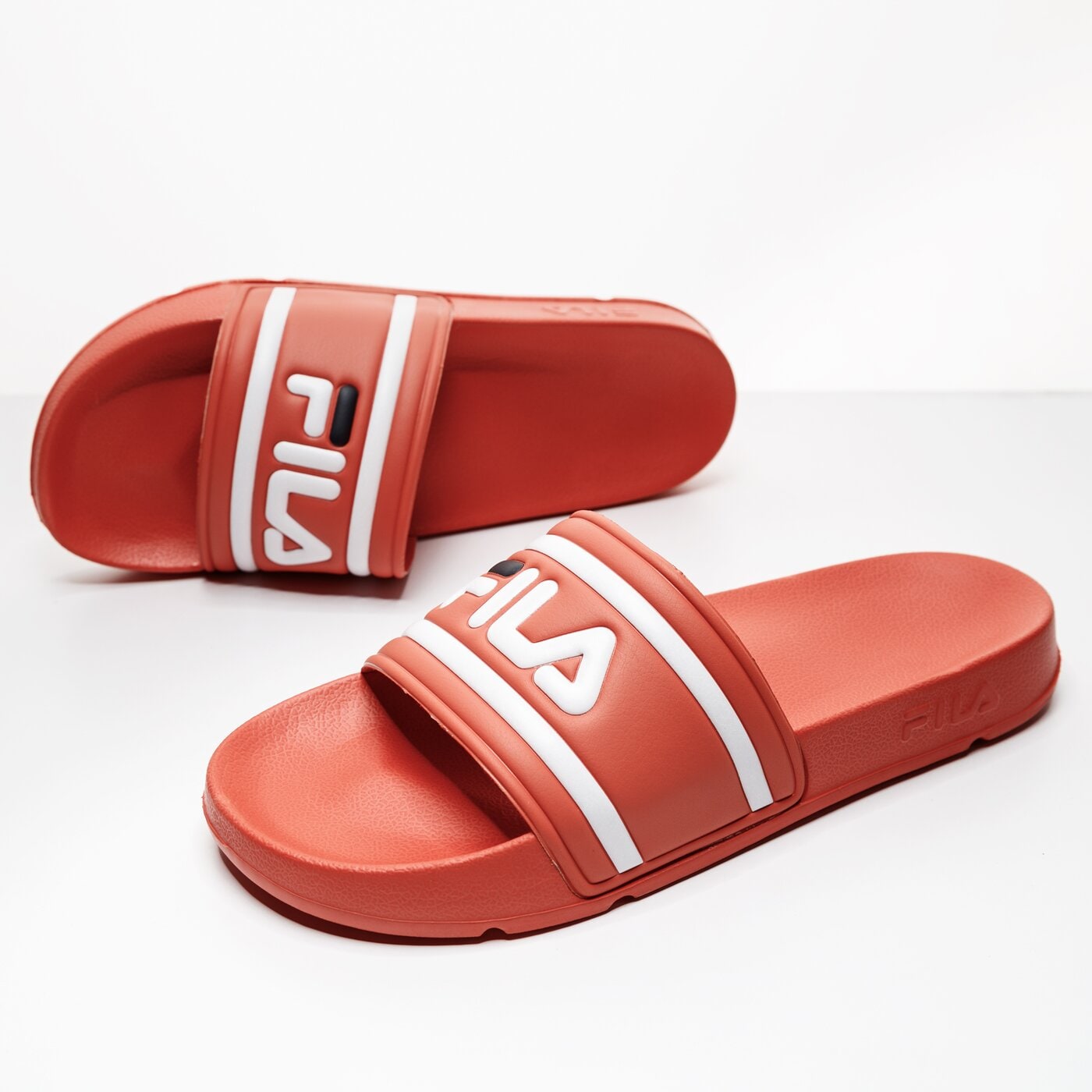 Мъжки чехли и сандали FILA MORRO BAY SLIPPER 2.0 101093040s цвят червен