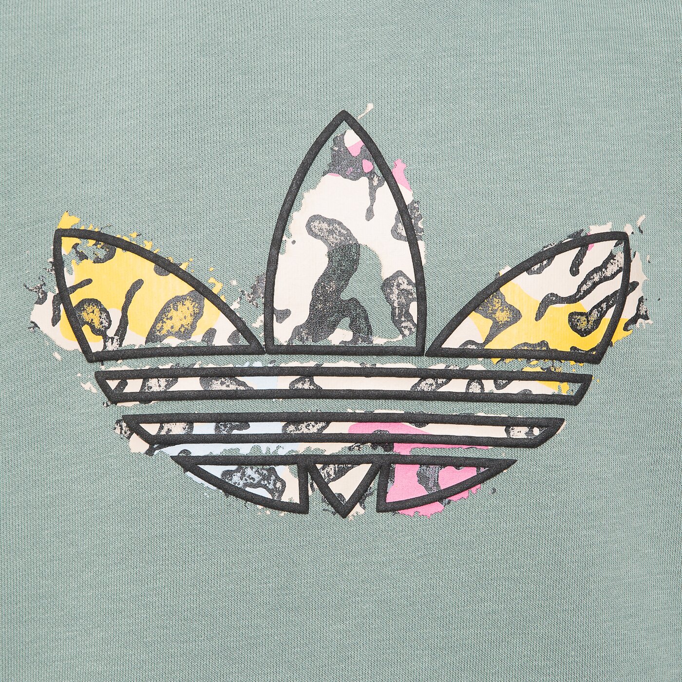 Детски суичър ADIDAS СУИТЧЪР CREW GIRL ib8596 цвят сив