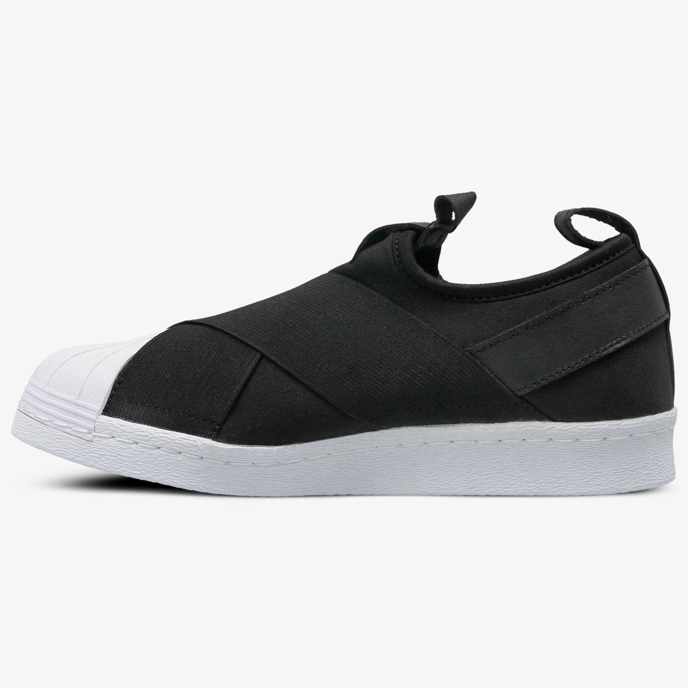 Дамски маратонки ADIDAS SUPERSTAR SLIPON bz0112w цвят черен