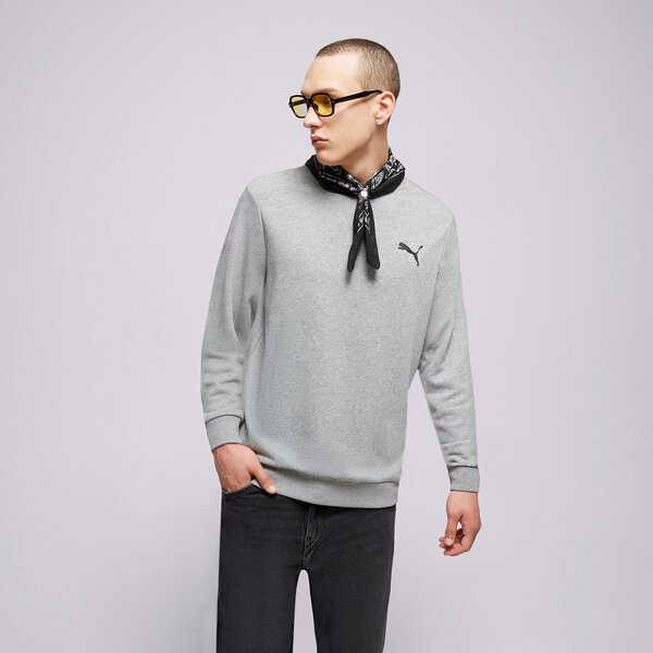 Мъжки суичър PUMA СУИТЧЪР ESS SMALL LOGO CREW TR 58668453 цвят сив