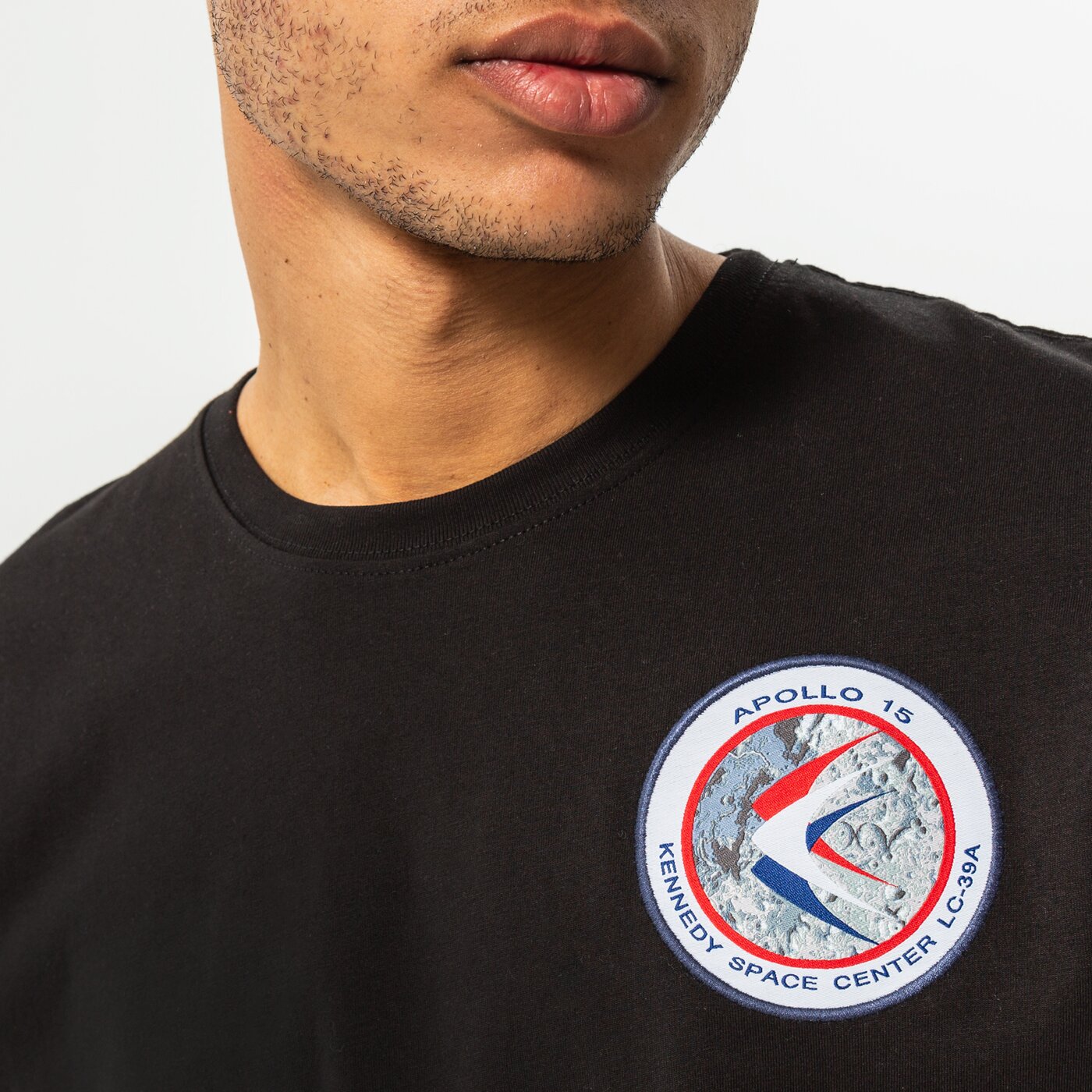 Мъжка тениска ALPHA INDUSTRIES ТЕНИСКА APOLLO 15 T 19850103 цвят черен