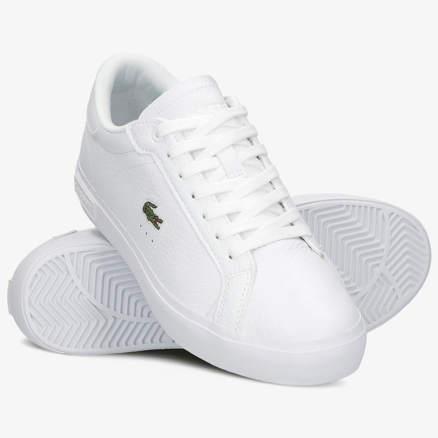 Дамски маратонки LACOSTE POWERCOURT 0721 2 SFA 741sfa004821g цвят бял
