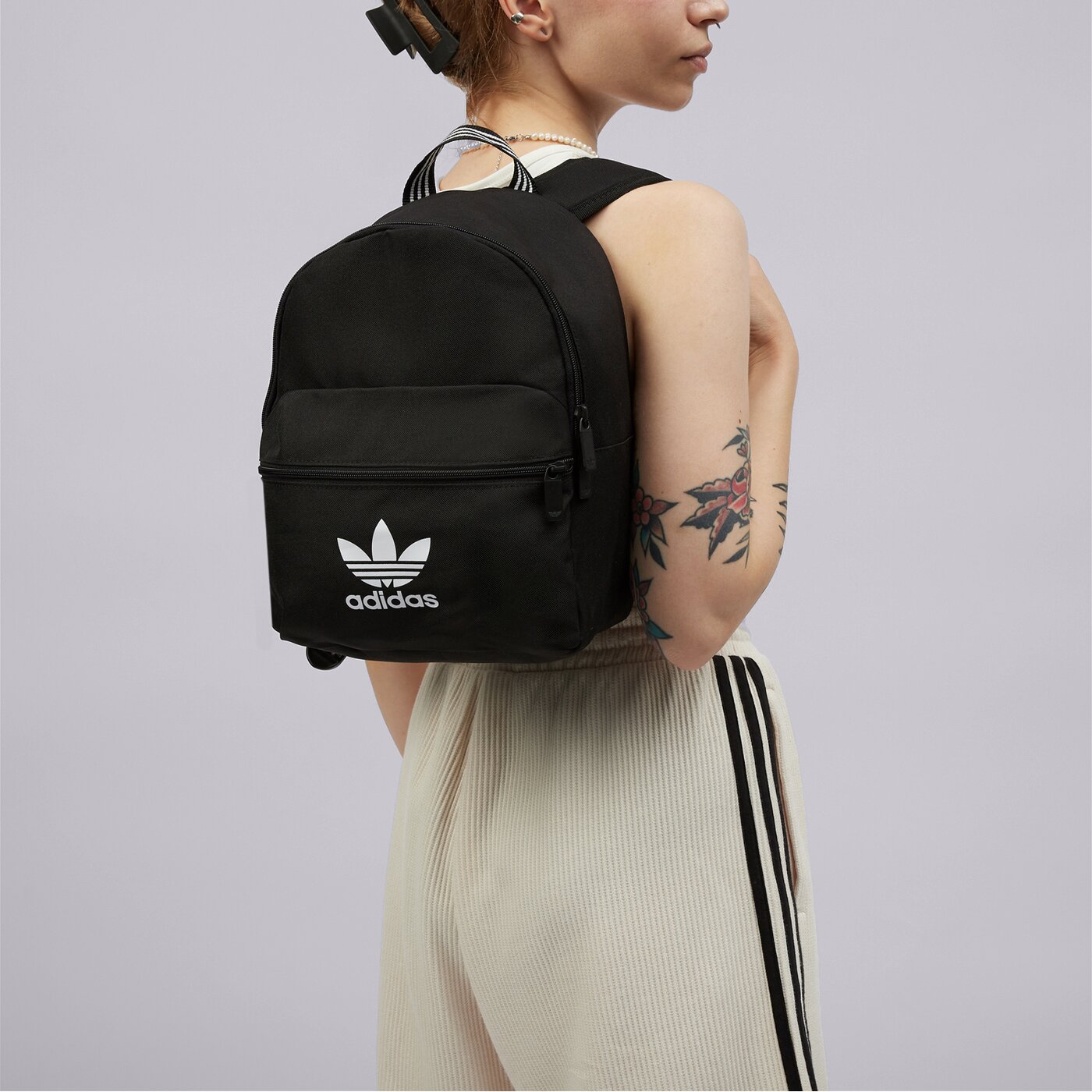 Детска раница ADIDAS-РАНИЦА ij0762 цвят черен