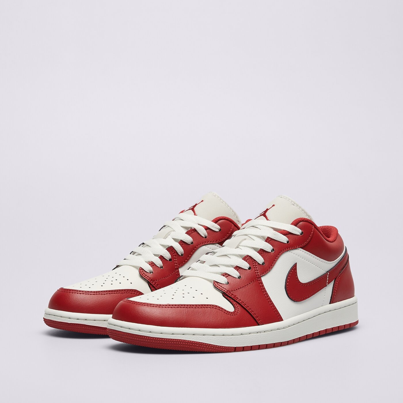 Мъжки маратонки AIR JORDAN 1 LOW  553558-166 цвят бял