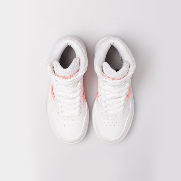 Детски маратонки ADIDAS HOOPS MID 3.0 K gw6110 цвят бял