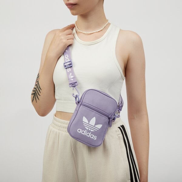 Дамски сак ADIDAS САК AC FESTIVAL BAG ib9285 цвят виолетов