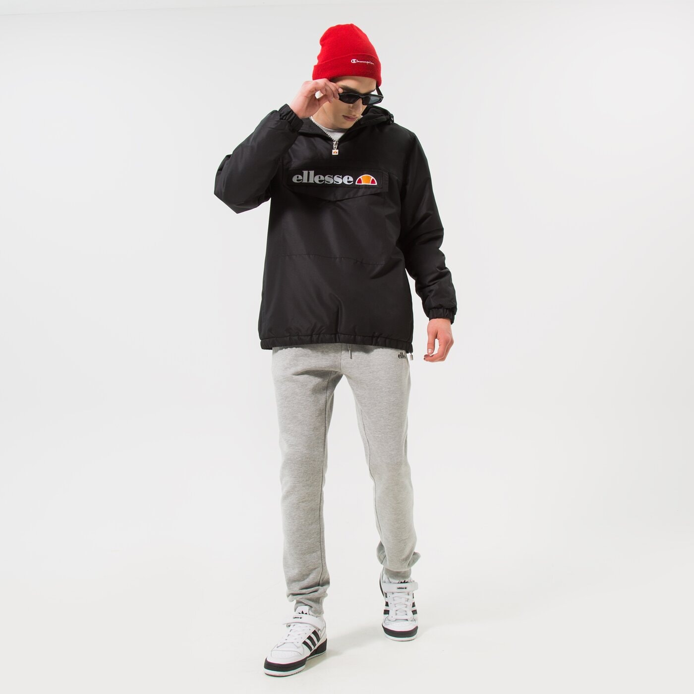 Мъжки суичър ELLESSE СУИТЧЪР SL SUCCISO GREY shc07930112 цвят сив