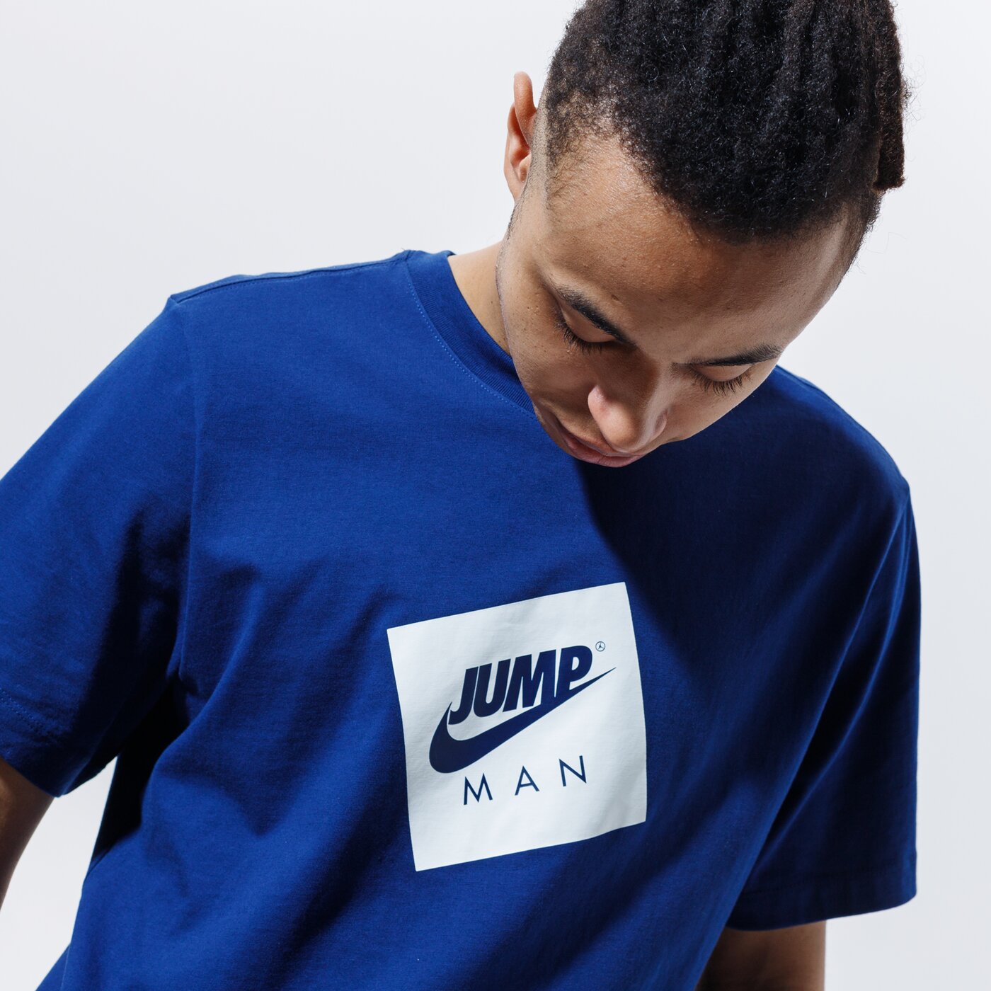 Мъжка тениска JORDAN ТЕНИСКА JUMPMAN BOX dd0963-492 цвят тъмносин