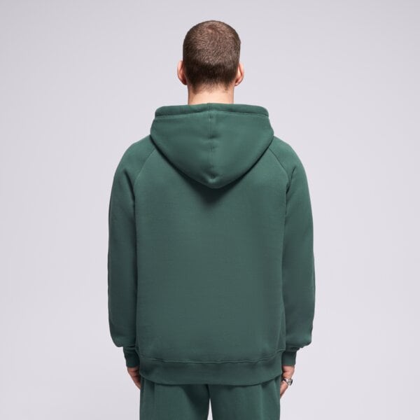 Мъжки суичър PROSTO СУИТЧЪР С КАЧУЛКА HOODIE SKIZZLE WASHED GREEN kl252mswe2182 цвят зелен