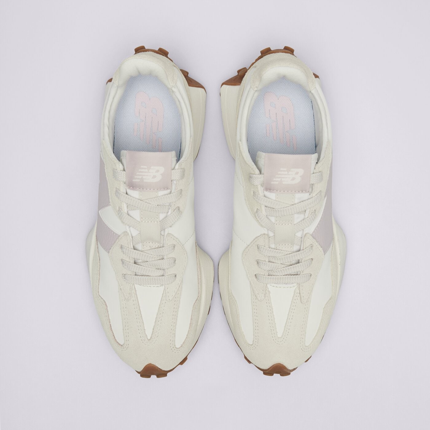 Дамски маратонки NEW BALANCE 327  ws327or цвят бежов