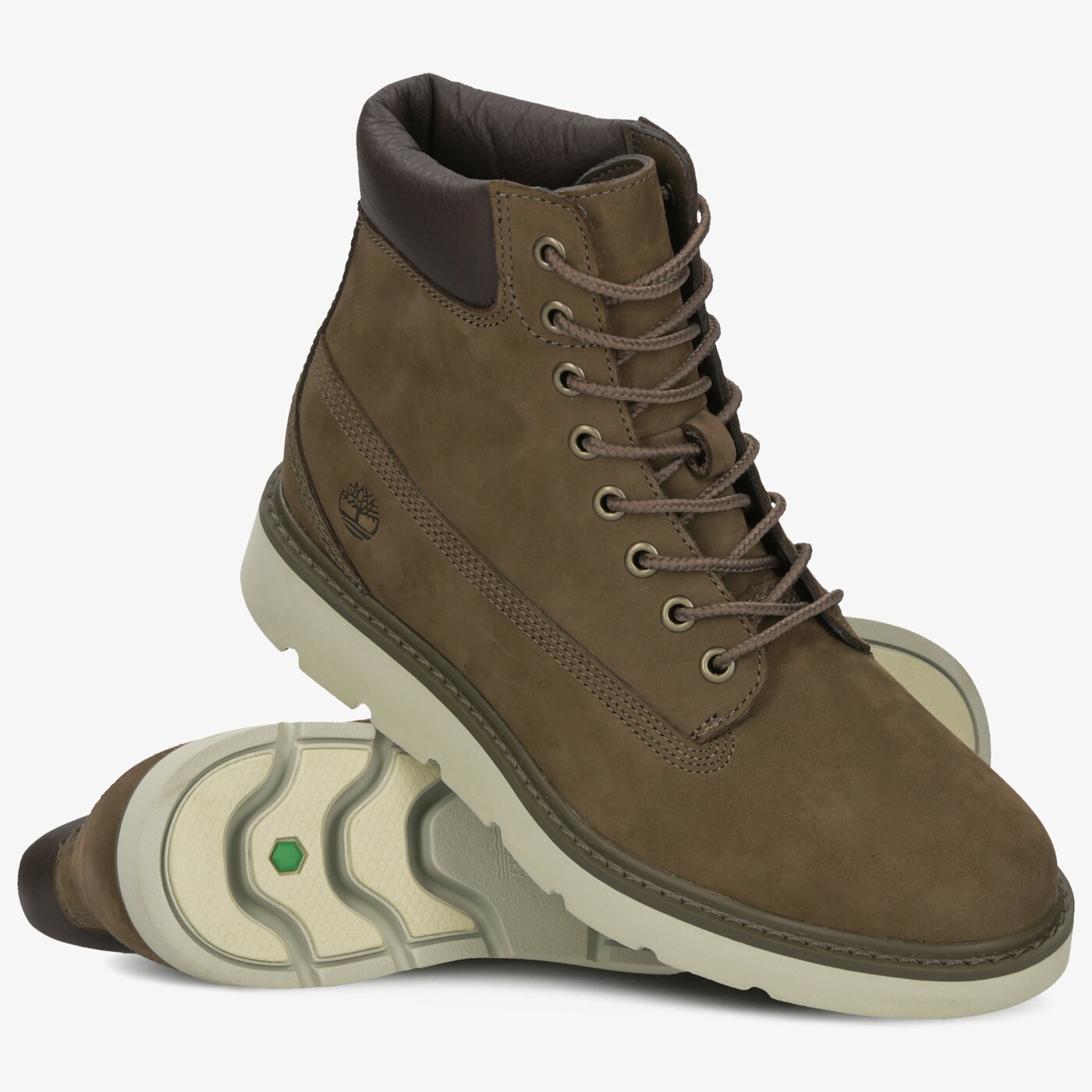 Дамски кежуал TIMBERLAND KENNISTON 6IN LACE UP a1s76 цвят каки