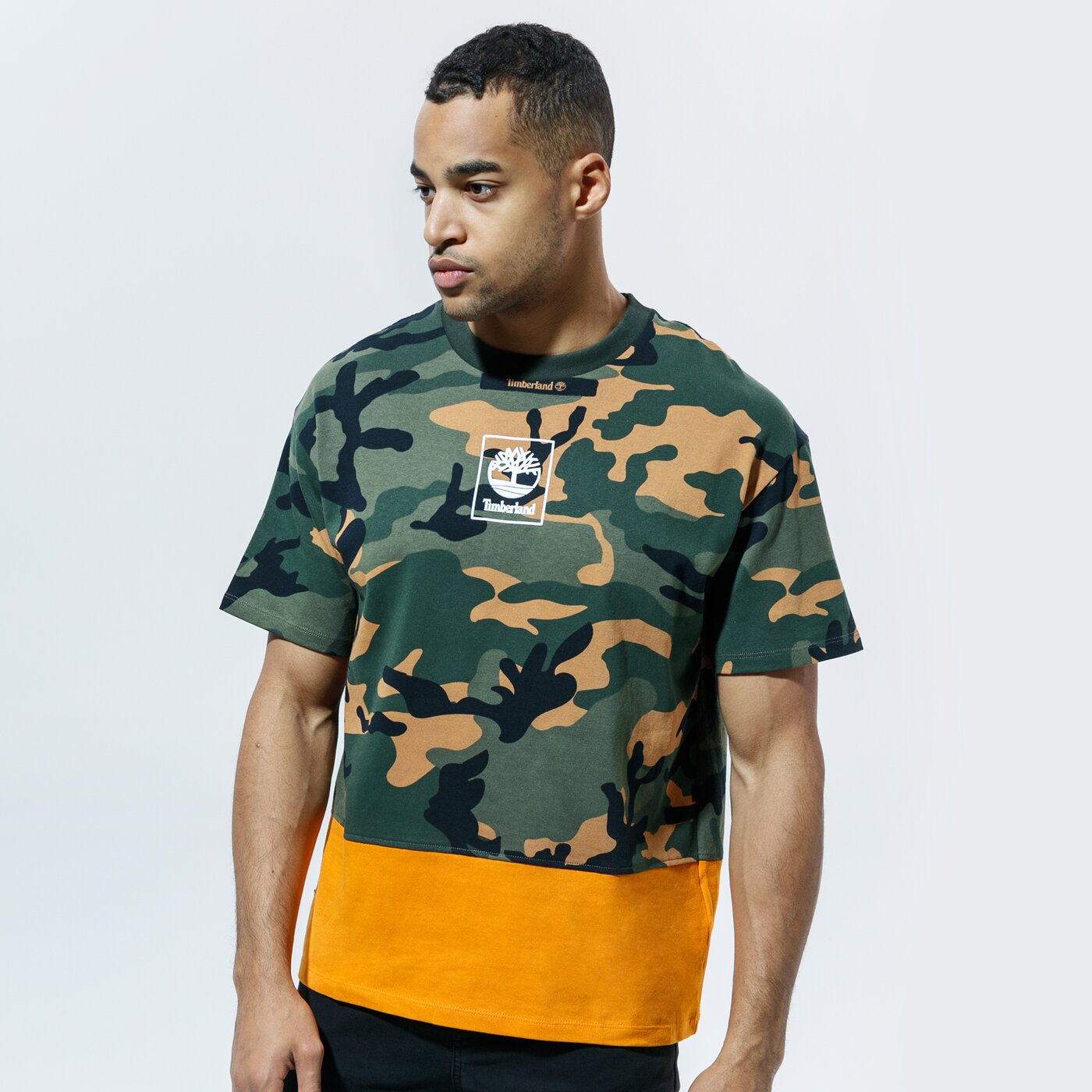 Мъжка тениска TIMBERLAND ТЕНИСКА YC SS CAMO TEE tb0a2ag7ap91 цвят многоцветен