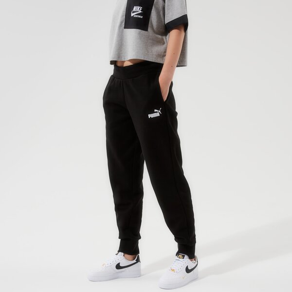 Дамски панталони PUMA ПАНТАЛОНИ ESS SWEATPANTS FL CL - PUMA BLACK 58683901 цвят черен
