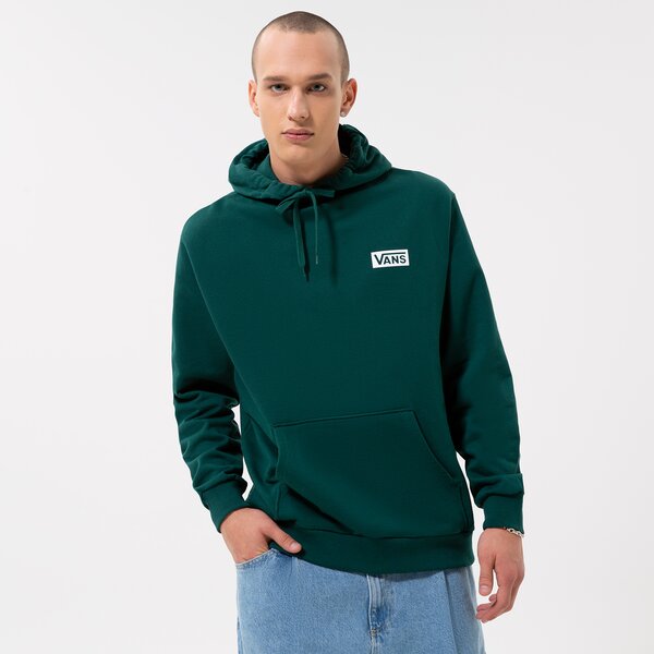 Мъжки суичър VANS СУИТЧЪР FOUNDATION MINI LOGO PO HOODY vn0007fnbks цвят зелен