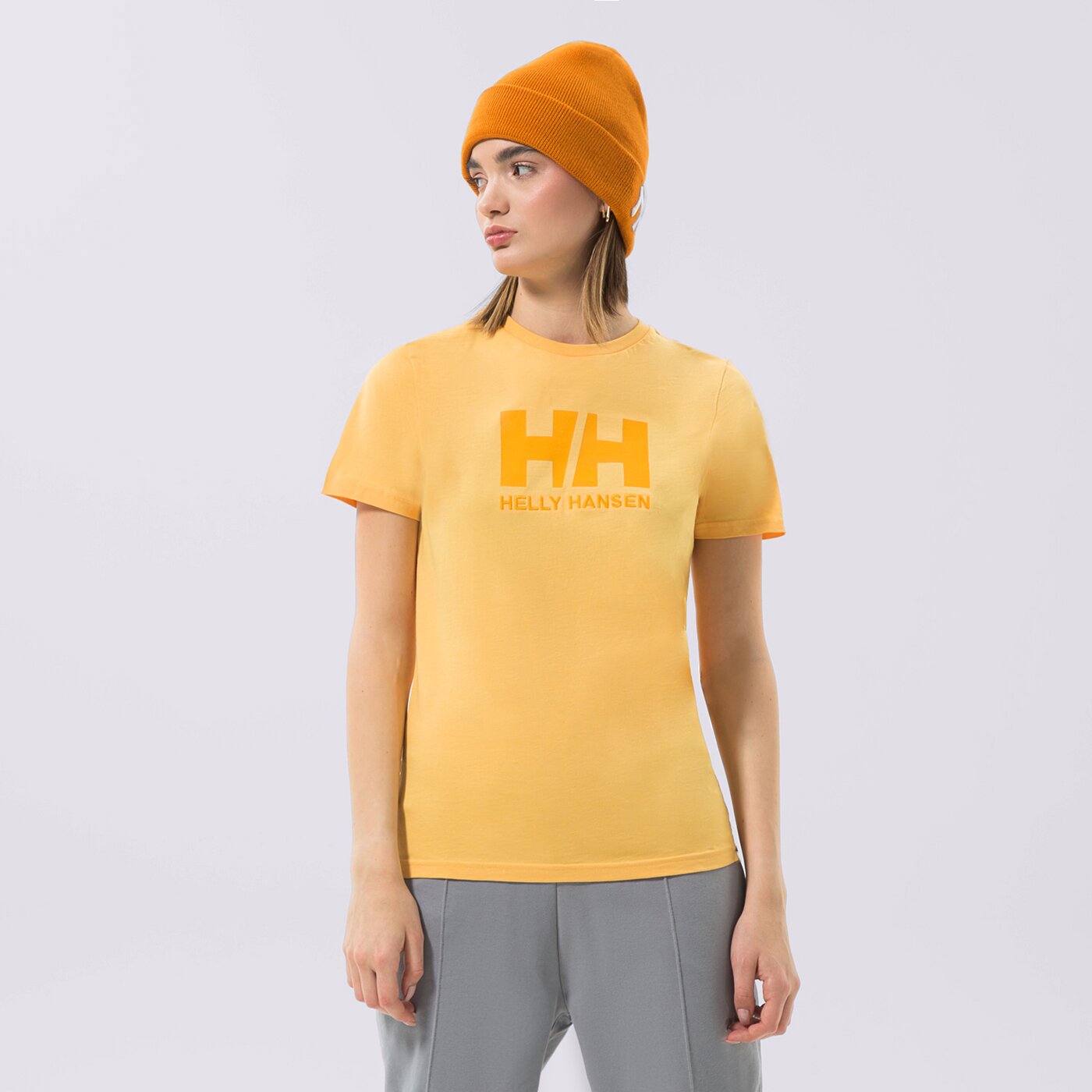 Дамска тениска HELLY HANSEN ТЕНИСКА W HH LOGO 34112341 цвят жълт