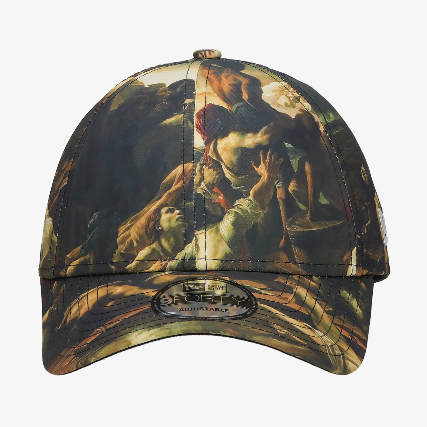 Мъжка шапка с козирка NEW ERA ШАПКА LOUVRE AOP RADEAU 940 LE LOUVRE BLK 13100349 цвят многоцветен