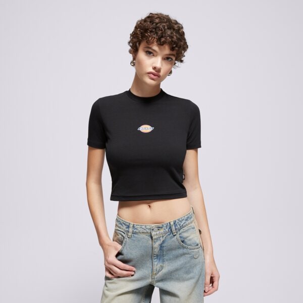 Дамска тениска DICKIES ТЕНИСКА MAPLE VALLEY TEE dk0a4xpoblk1 цвят черен