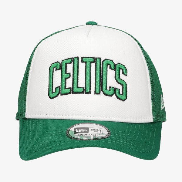 Мъжка шапка с козирка NEW ERA ШАПКА TEAM ARCH TRUCKER CELTICS BOSTON CELTICS KGR 60141870 цвят бял