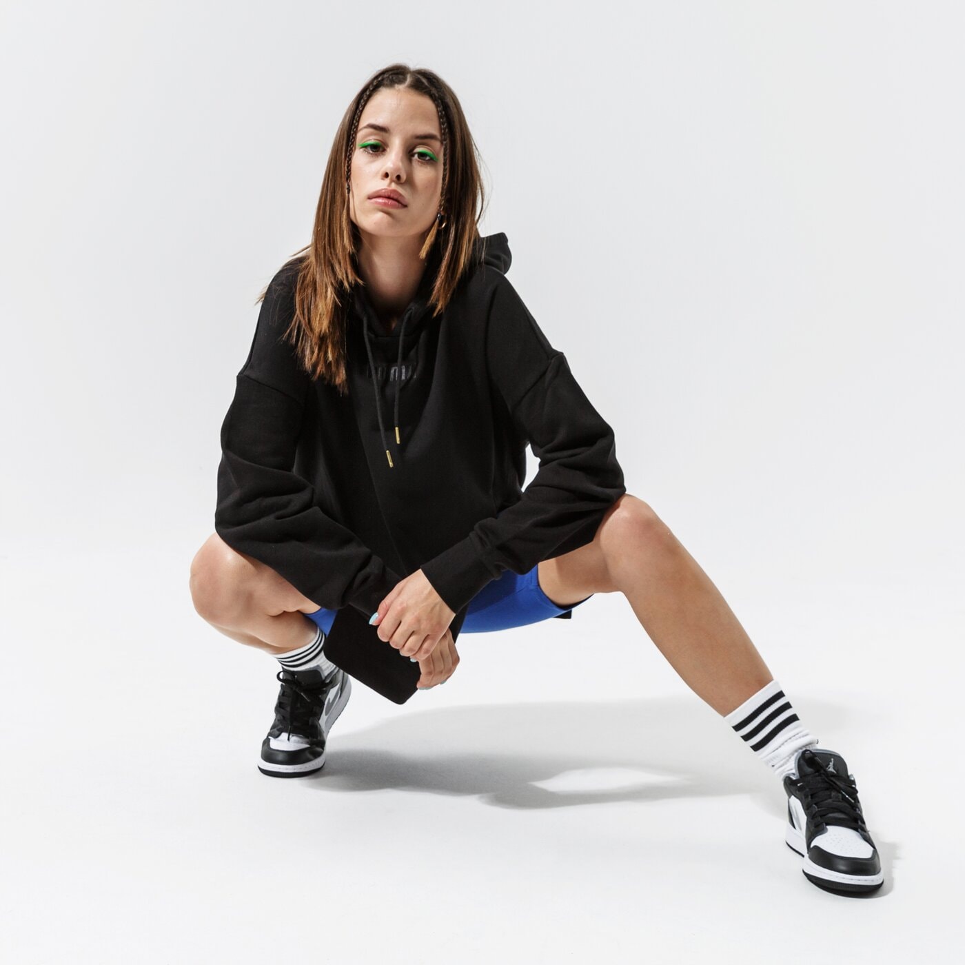 Дамски суичър PUMA СУИТЧЪР С КАЧУЛКА HER HOODIE TR - PUMA BLACK 58951901 цвят черен