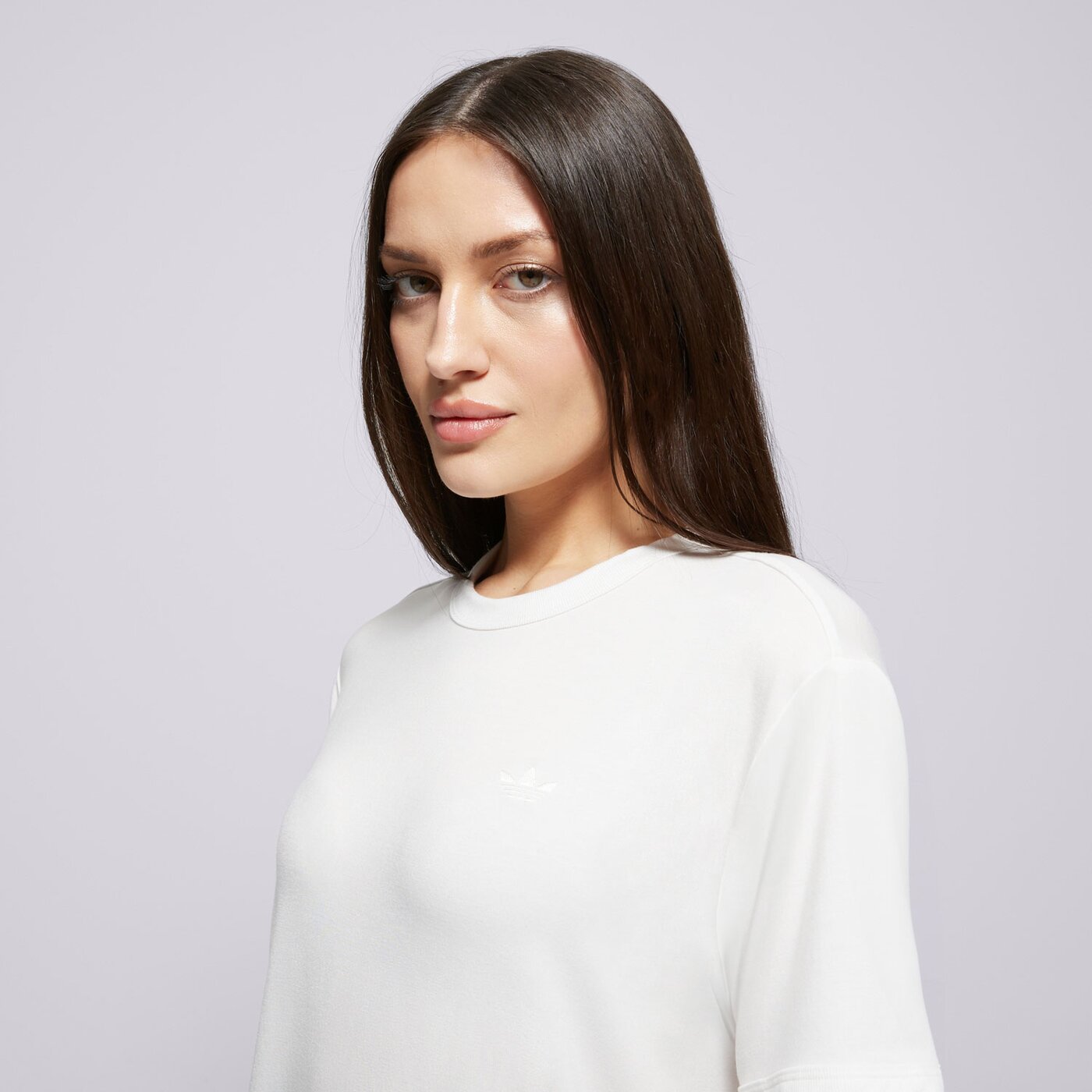 Дамска тениска ADIDAS ТЕНИСКА P ESS ТЕНИСКА jd4764 цвят бял