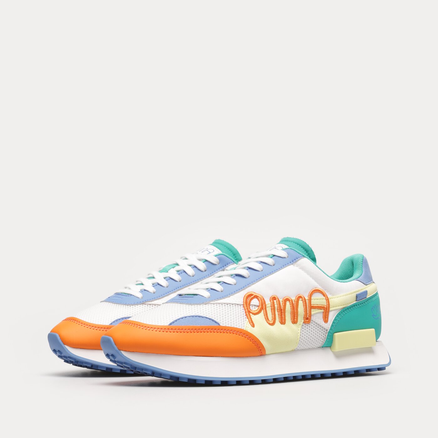 Мъжки маратонки PUMA FUTURE RIDER MR D 375790-01 цвят бял