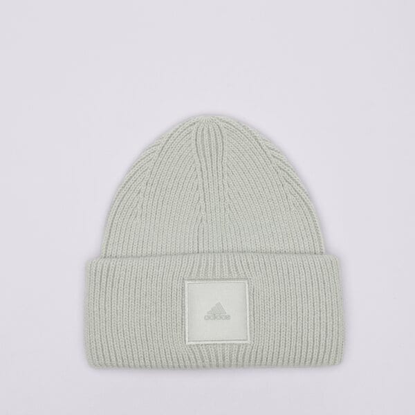 Дамска зимна шапка ADIDAS ЗИМНА ШАПКА WID CUFF BEANIE ii3547 цвят сив