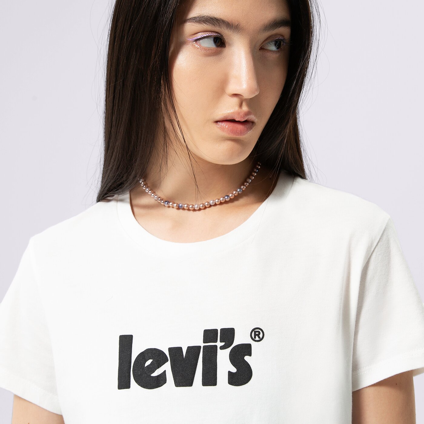 Дамска тениска LEVI'S ТЕНИСКА GRAPHIC TEES 17369-1755 цвят бял