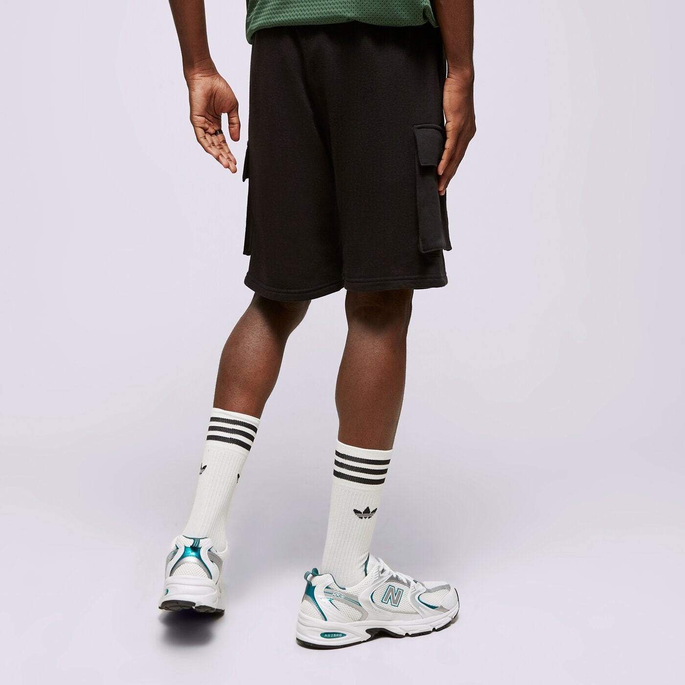 Мъжки къси панталони CHAMPION ШОРТИ CARGO BERMUDA 218713kk001 цвят черен