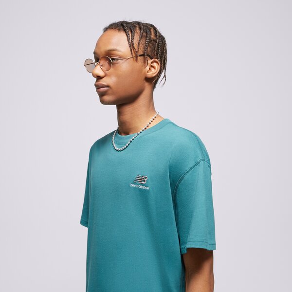 Мъжка тениска NEW BALANCE ТЕНИСКА NB UNISSENTIAL TEE ut21503vda цвят син