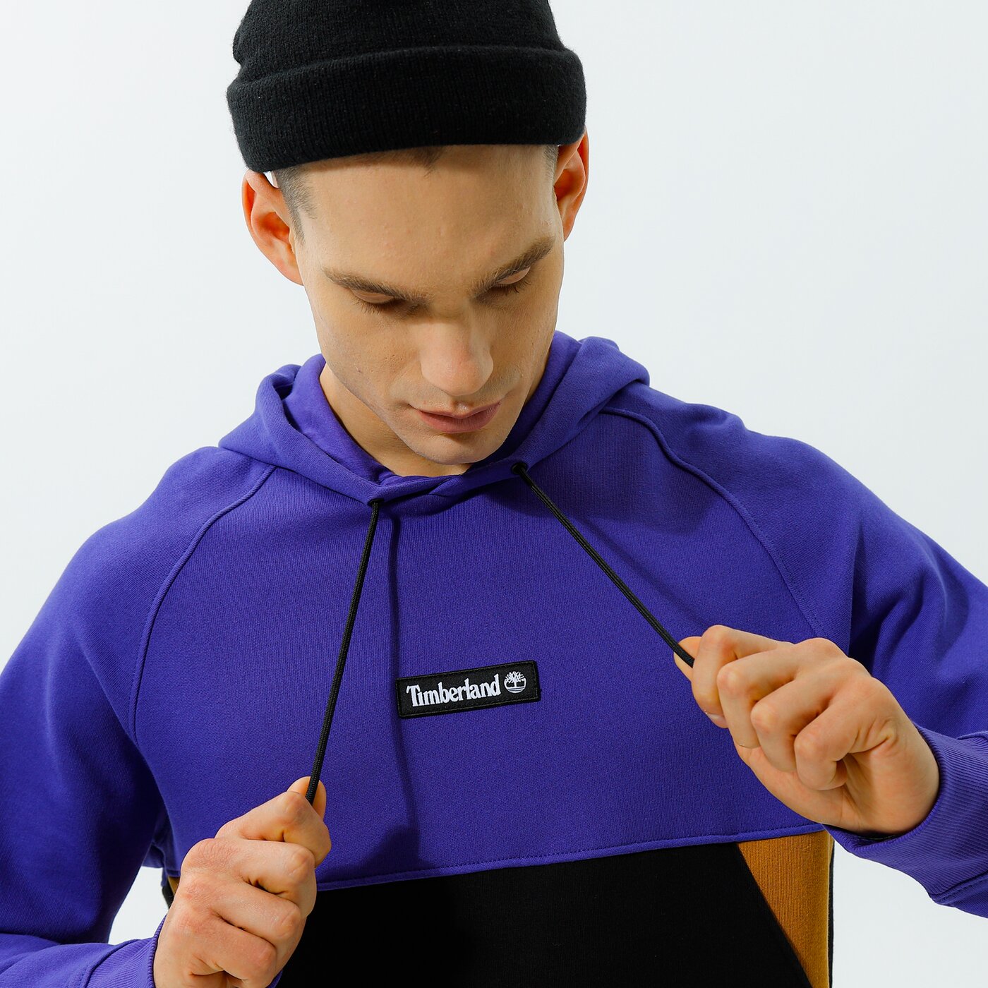 Мъжки суичър TIMBERLAND СУИТЧЪР С КАЧУЛКА YC CUT & SEW HOODIE tb0a22kqcd31 цвят виолетов