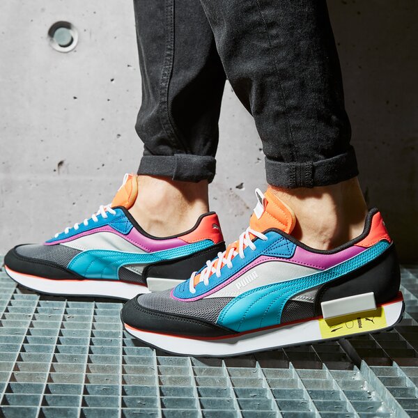 Мъжки маратонки PUMA FUTURE RIDER ICONS 38072302 цвят сив