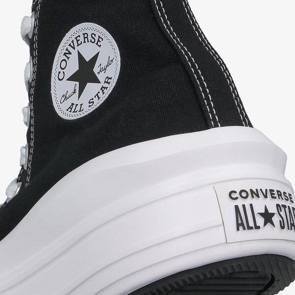 Дамски маратонки CONVERSE CHUCK TAYLOR ALL STAR MOVE HIGH  568497c цвят черен