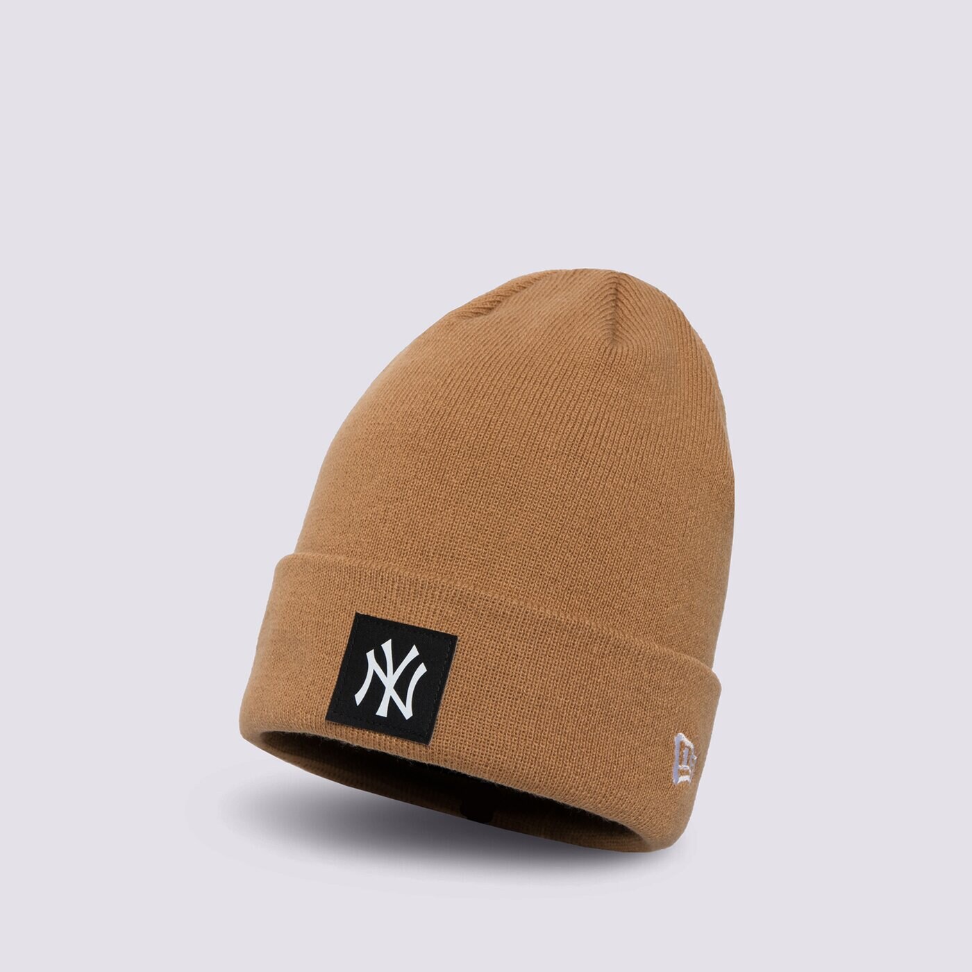 Мъжка зимна шапка NEW ERA ШАПКА TEAM BEANIE NYY BRWN NEW YORK YANKEES WHT 60141873 цвят кафяв